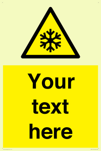 Custom Snowflake Sign